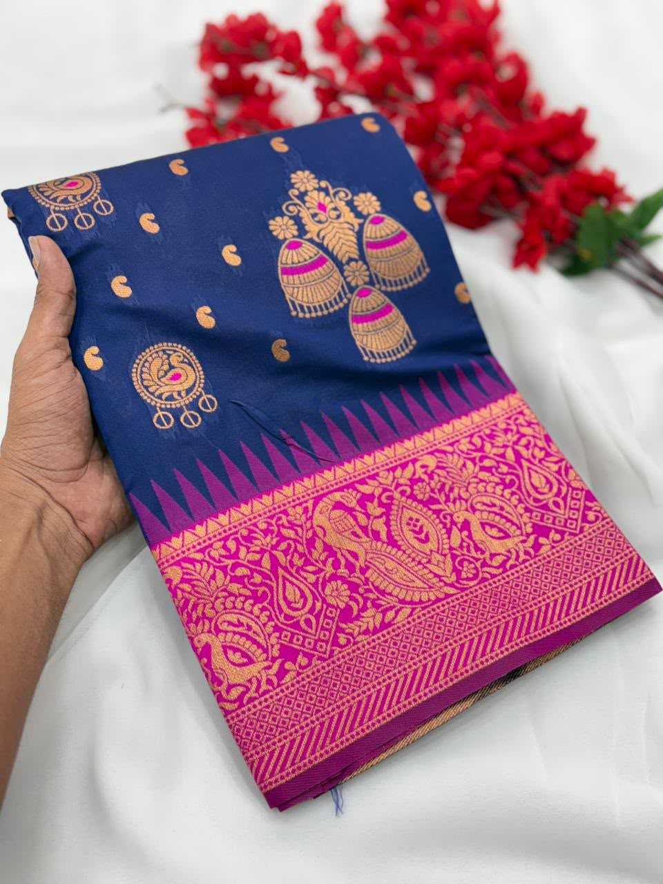 Rutrang Paithani Silk Saree