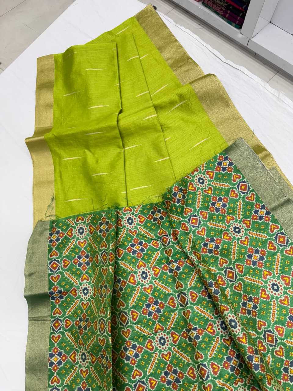 Sadabahar Khadi Designer Saree