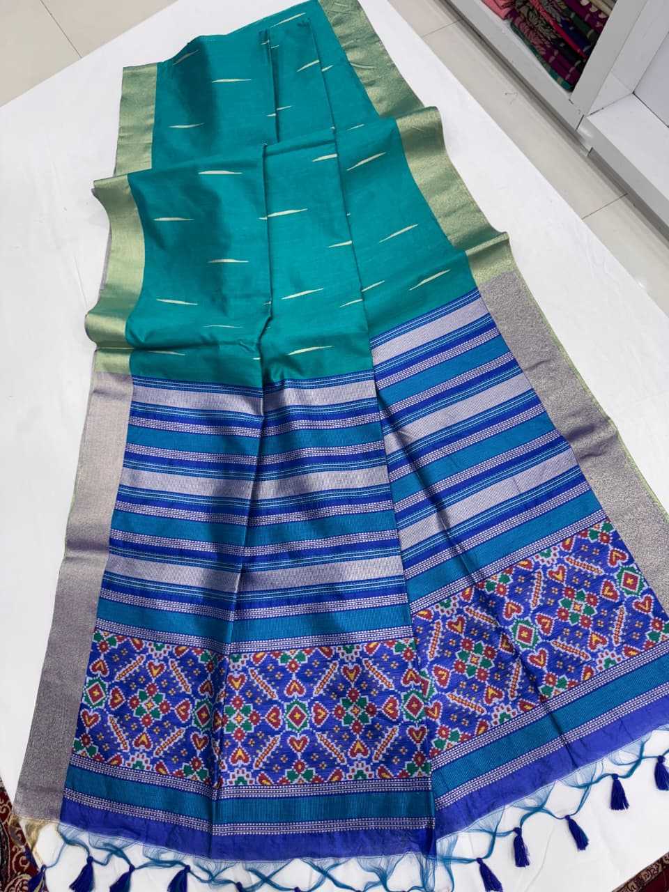 Sadabahar Khadi Designer Saree