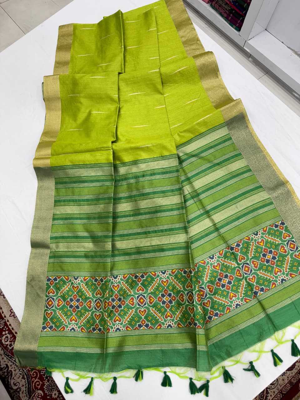 Sadabahar Khadi Designer Saree