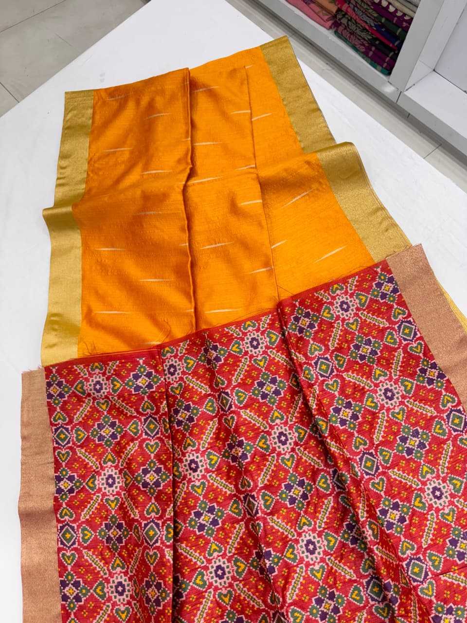 Sadabahar Khadi Designer Saree