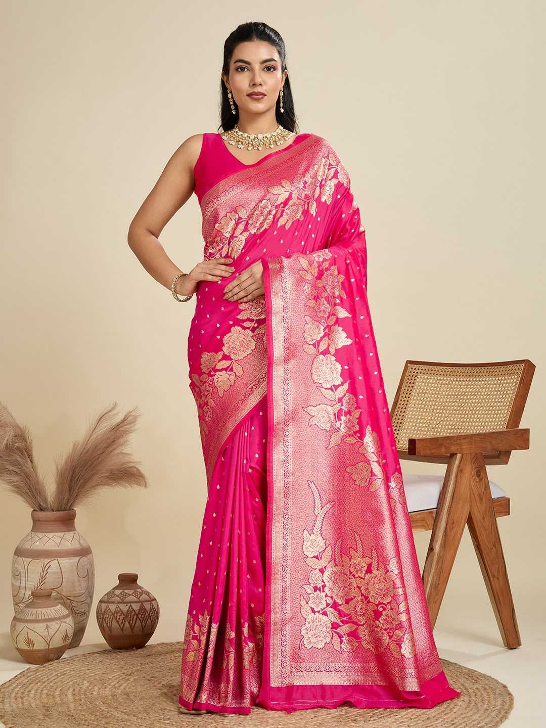Sakina Kanjivaram Silk Kanjeevaram Saree