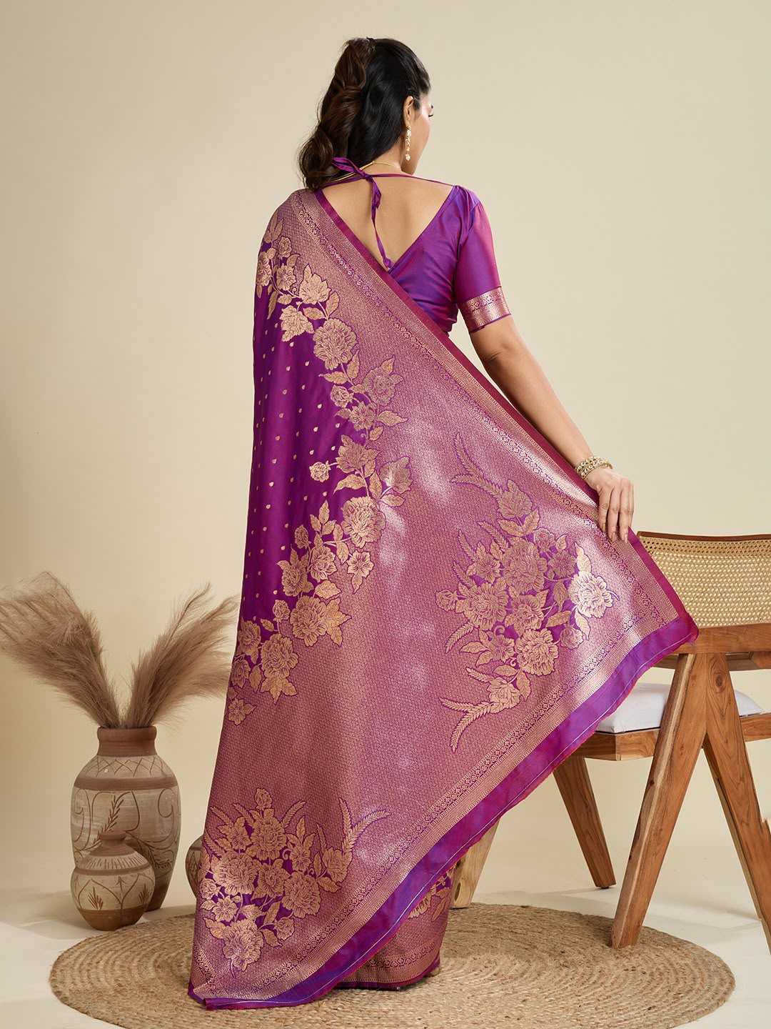 Sakina Kanjivaram Silk Kanjeevaram Saree