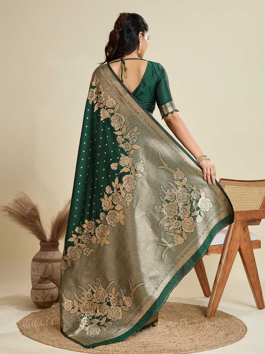 Sakina Kanjivaram Silk Kanjeevaram Saree