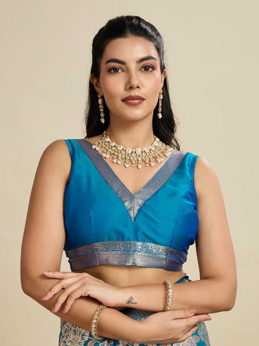 Sakina Kanjivaram Silk Kanjeevaram Saree
