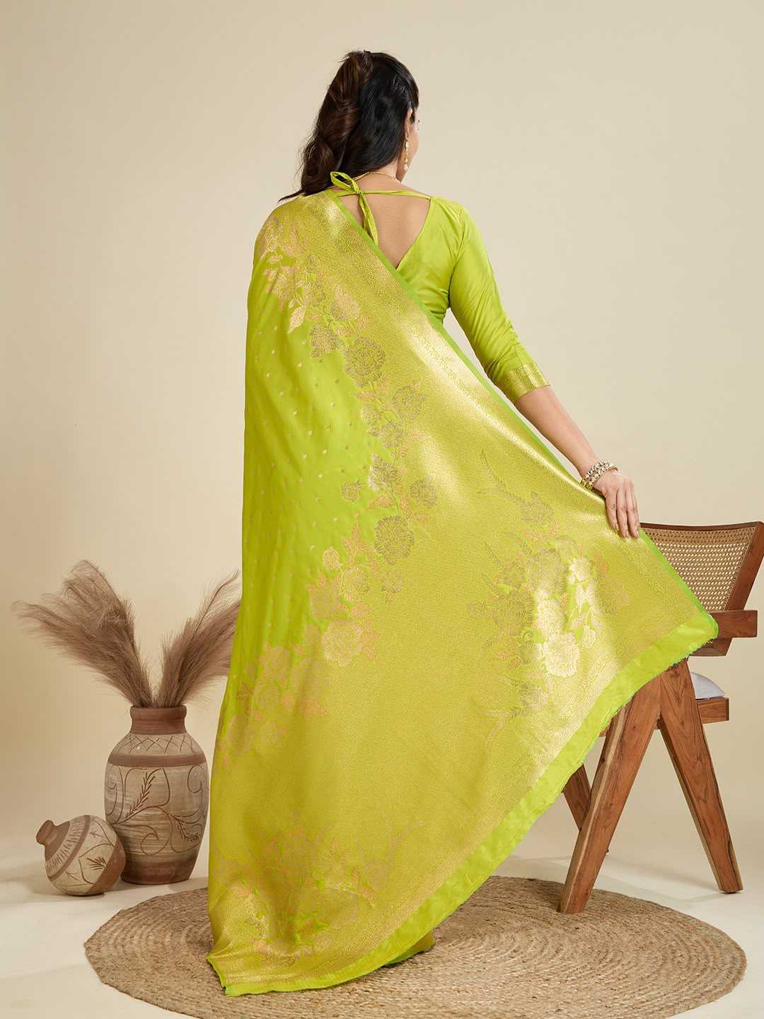 Sakina Kanjivaram Silk Kanjeevaram Saree