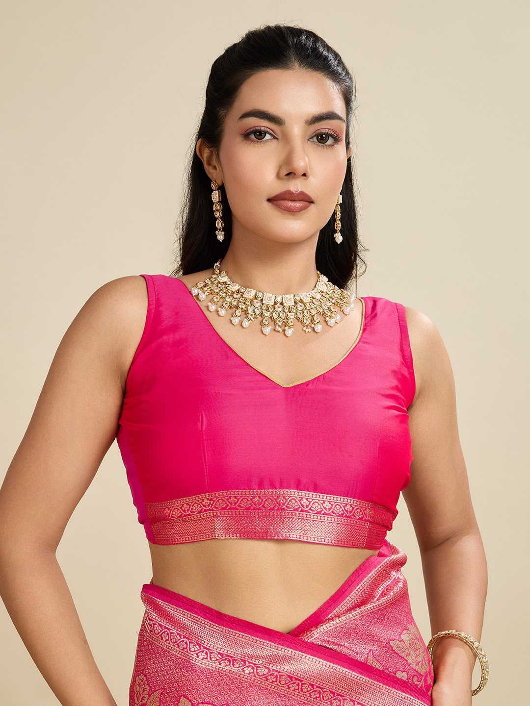 Sakina Kanjivaram Silk Kanjeevaram Saree