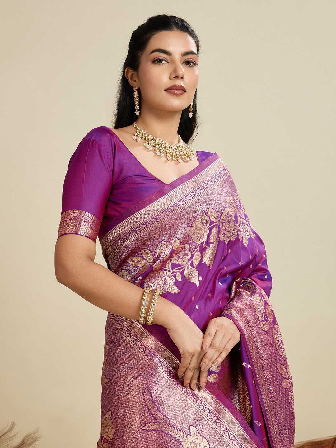 Sakina Kanjivaram Silk Kanjeevaram Saree