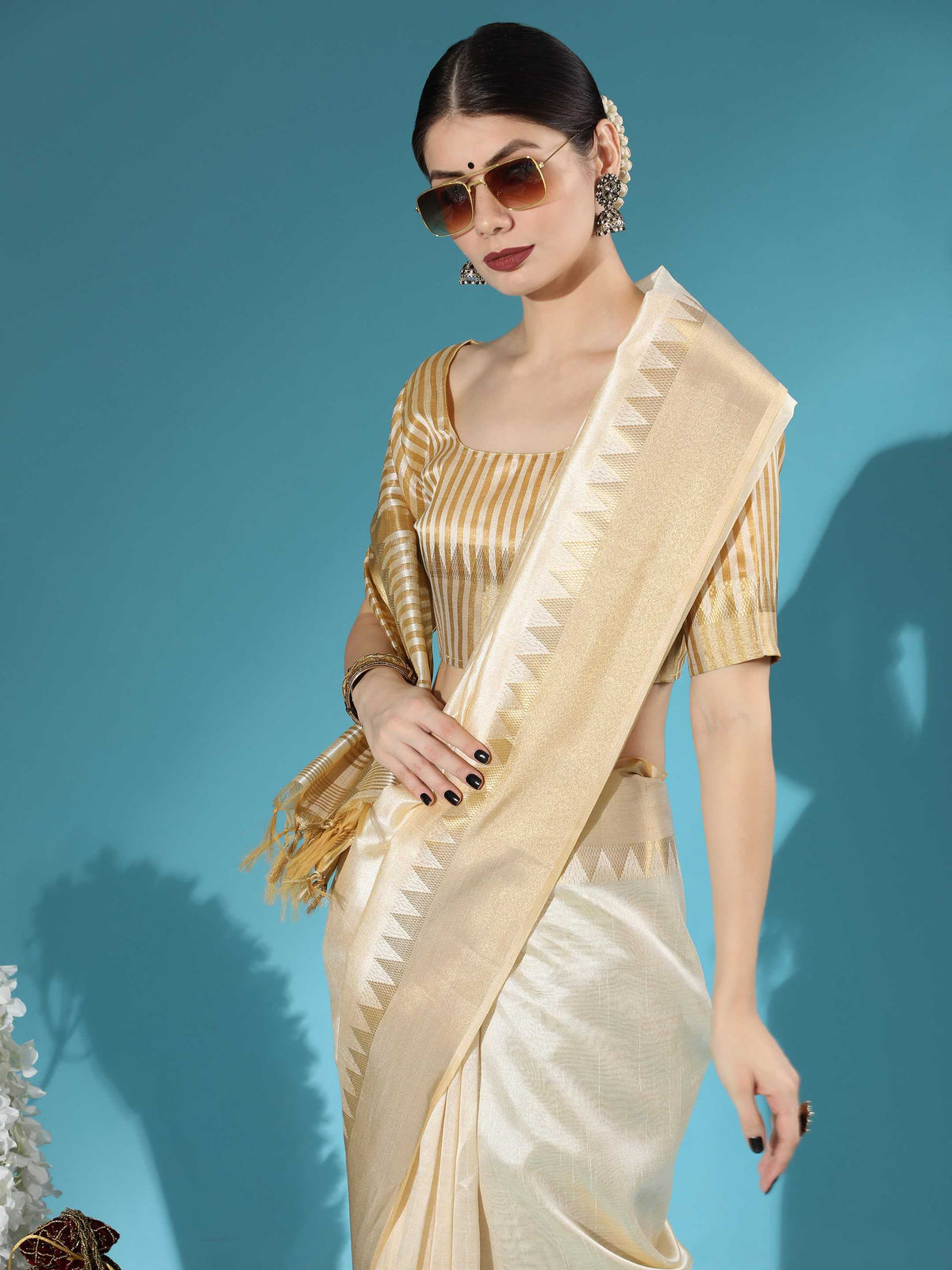 Assam Silk Designer Saree