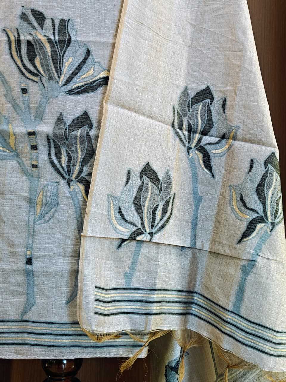 Soft Tussar Silk Party Wear Suit