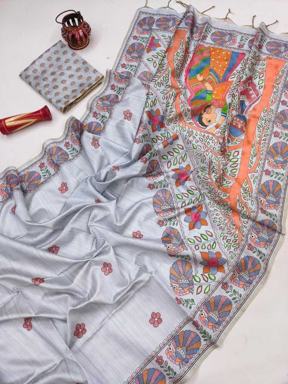 Yogita Tussar Silk Soft Saree