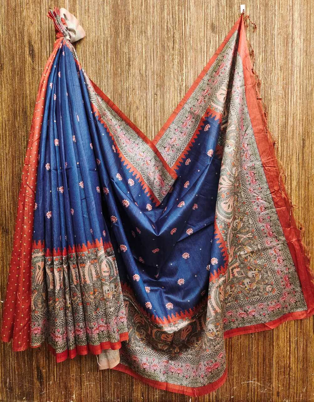 Yogita Lotus Tussar Silk Soft Saree