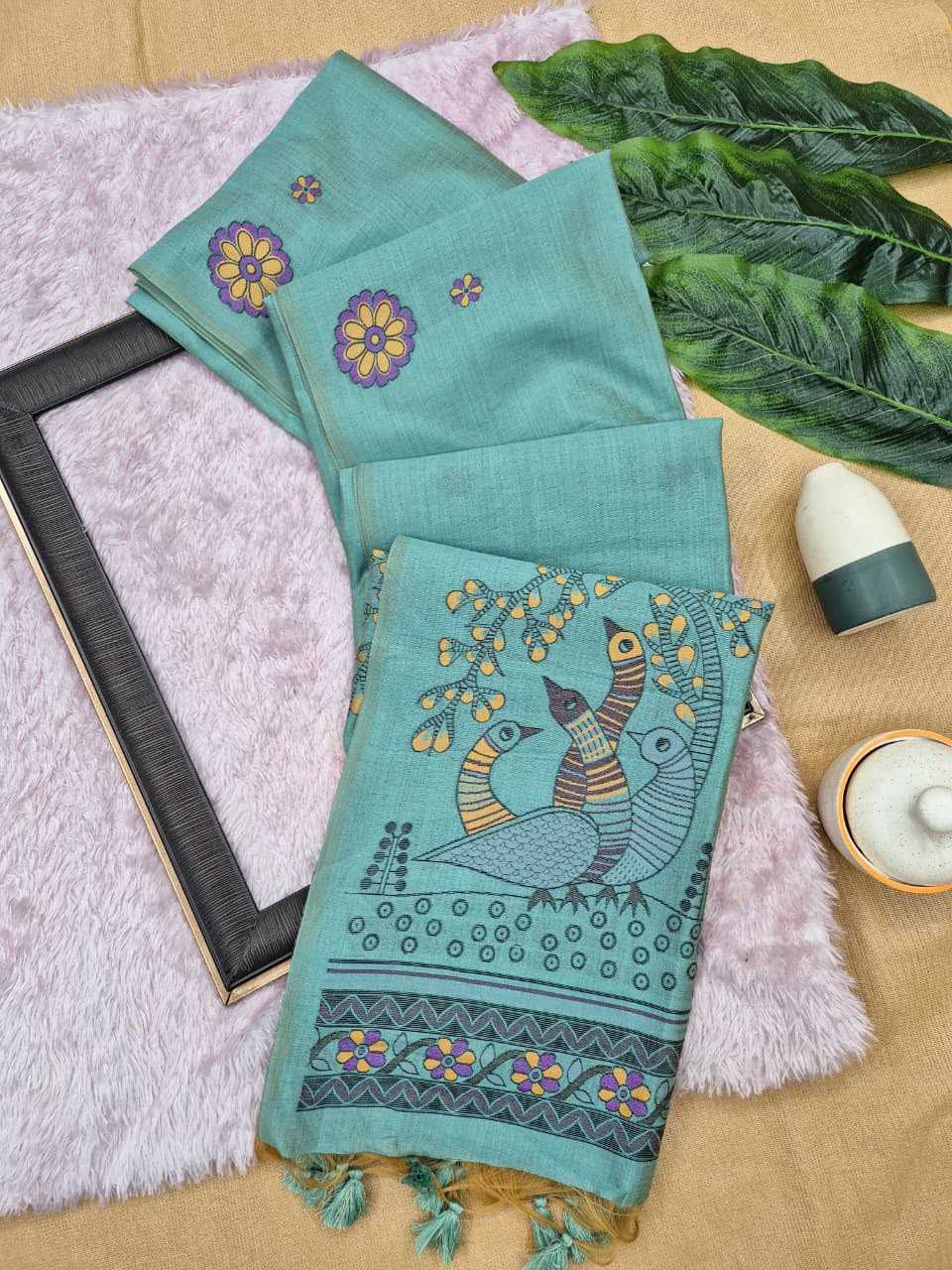 Zoya Silk Linen Designer Saree