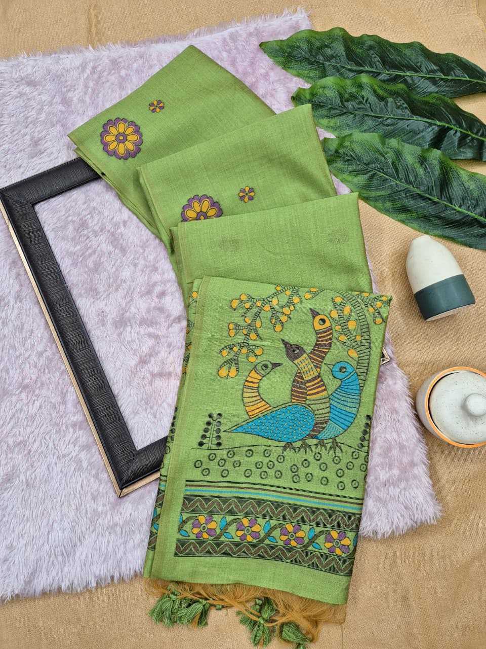 Zoya Silk Linen Designer Saree