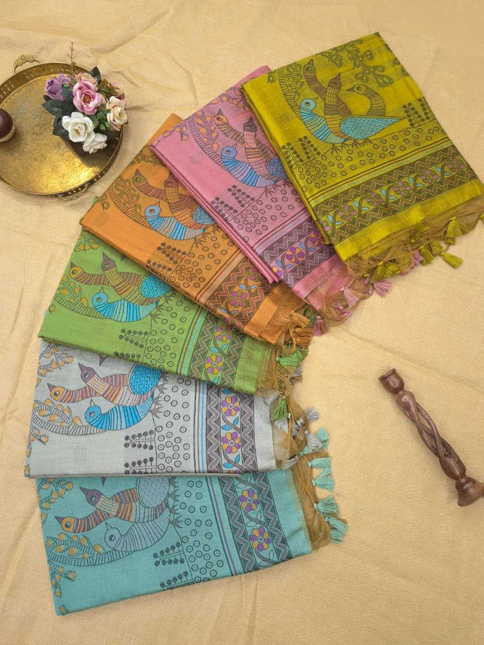 Zoya Silk Linen Designer Saree