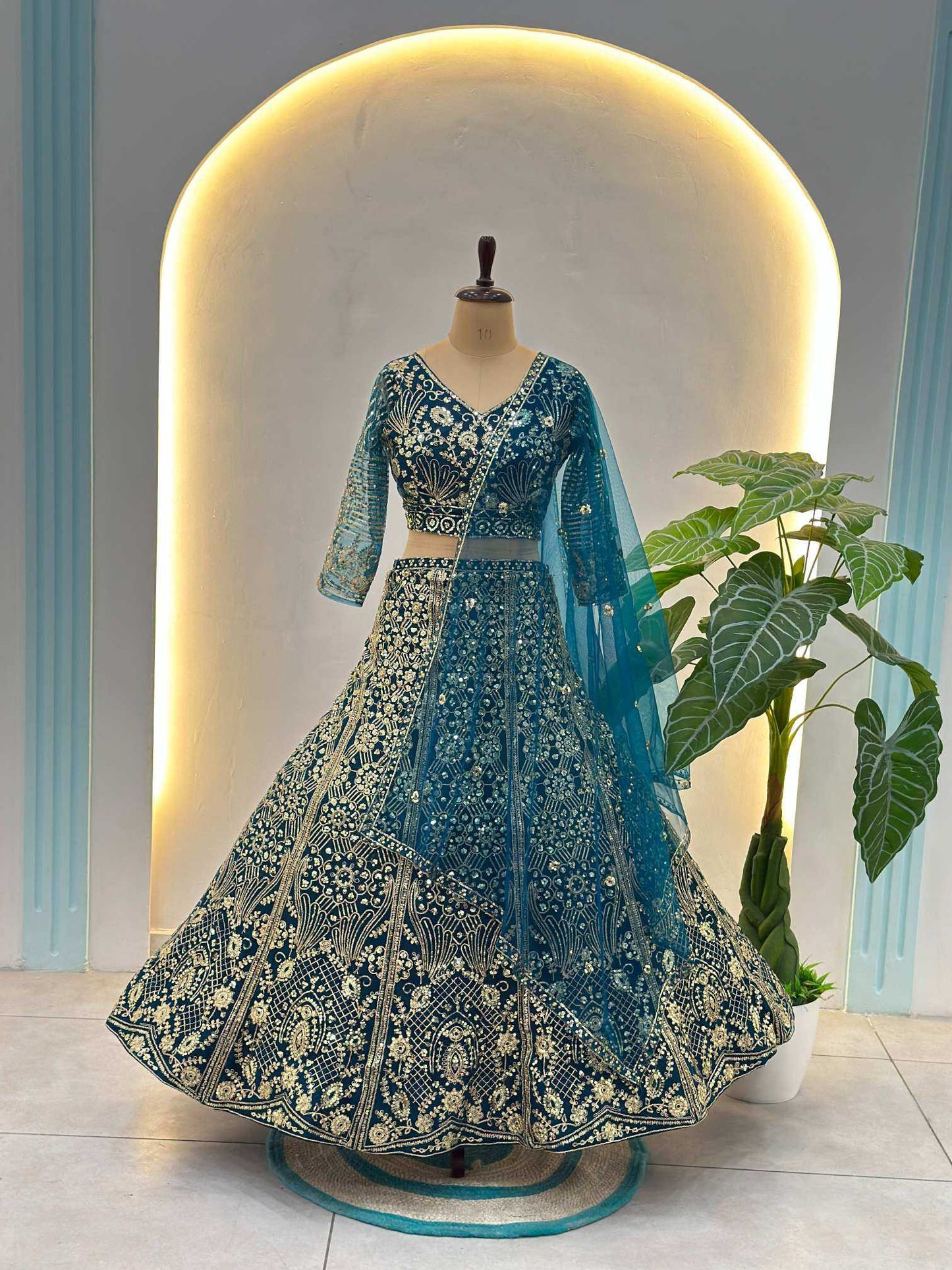 Butterfly Net Fancy Lehenga