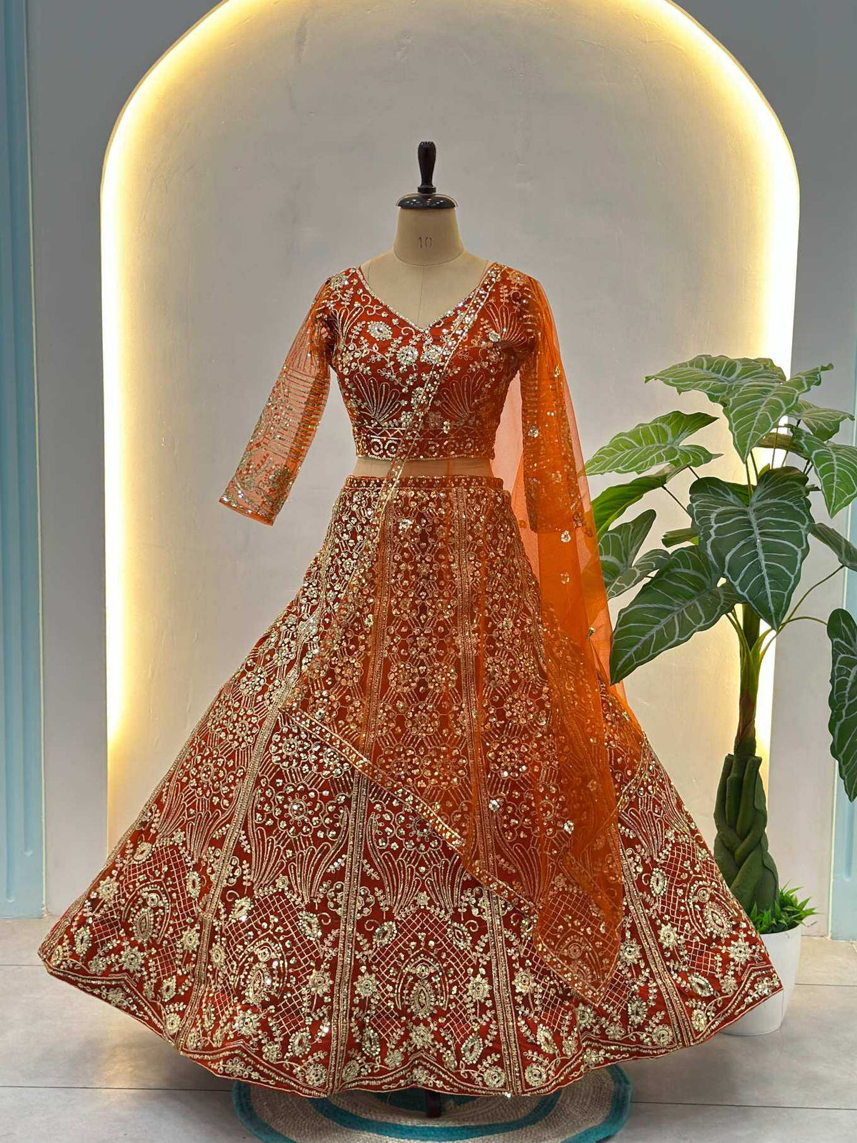 Butterfly Net Fancy Lehenga