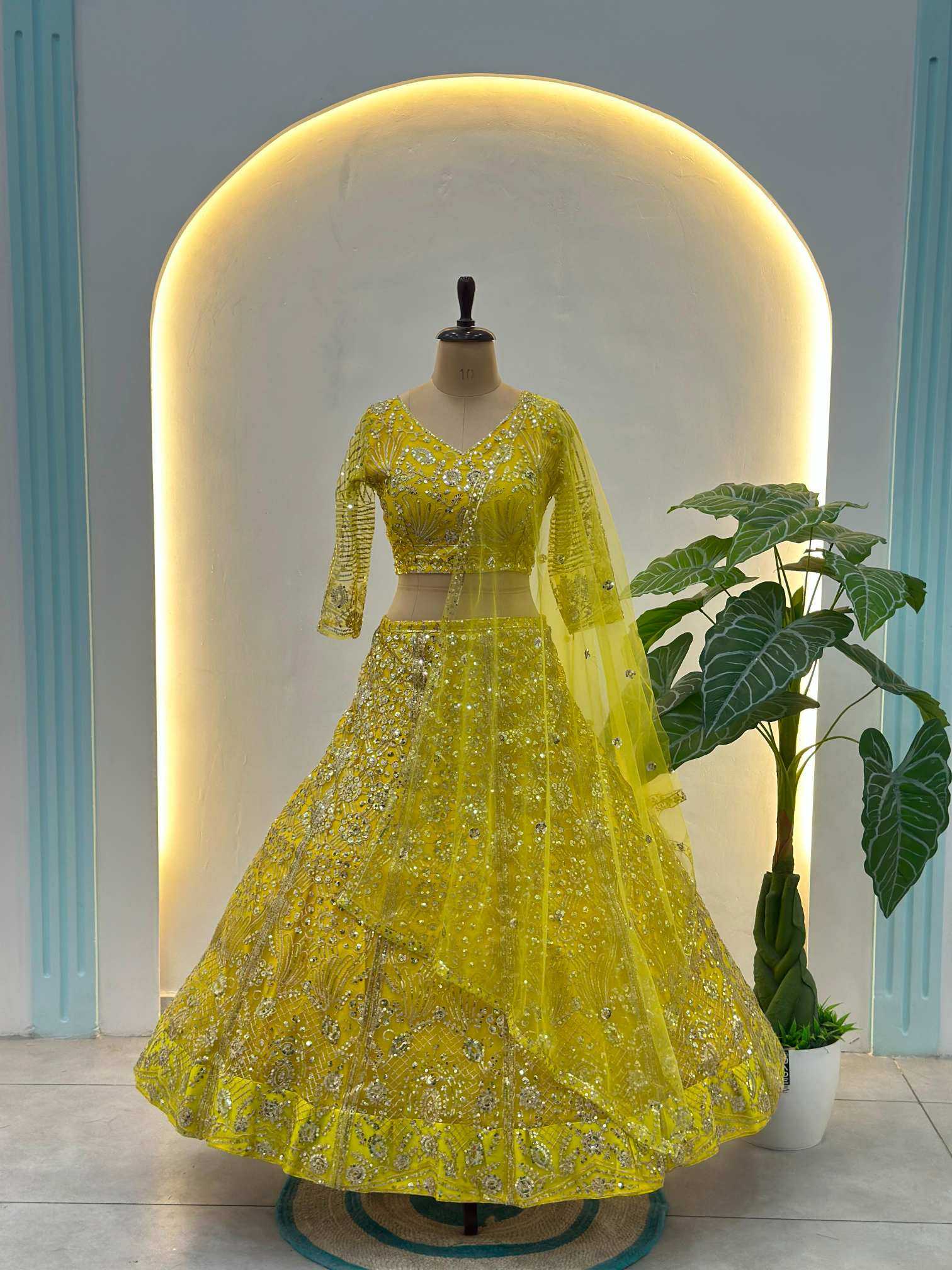 Butterfly Net Fancy Lehenga