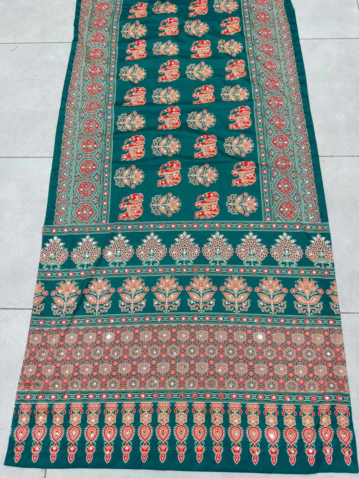 Printed Silk Saree
