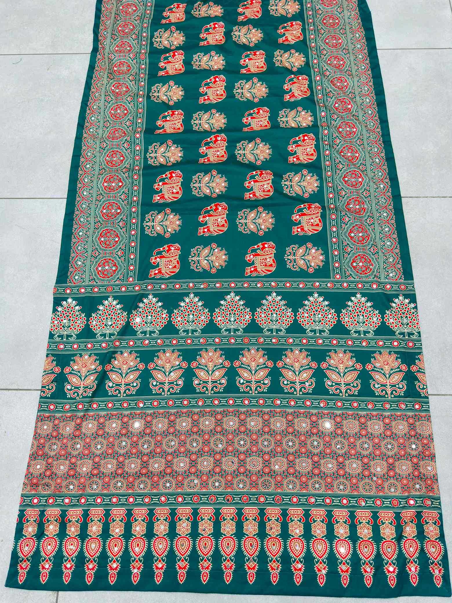 Printed Silk Saree