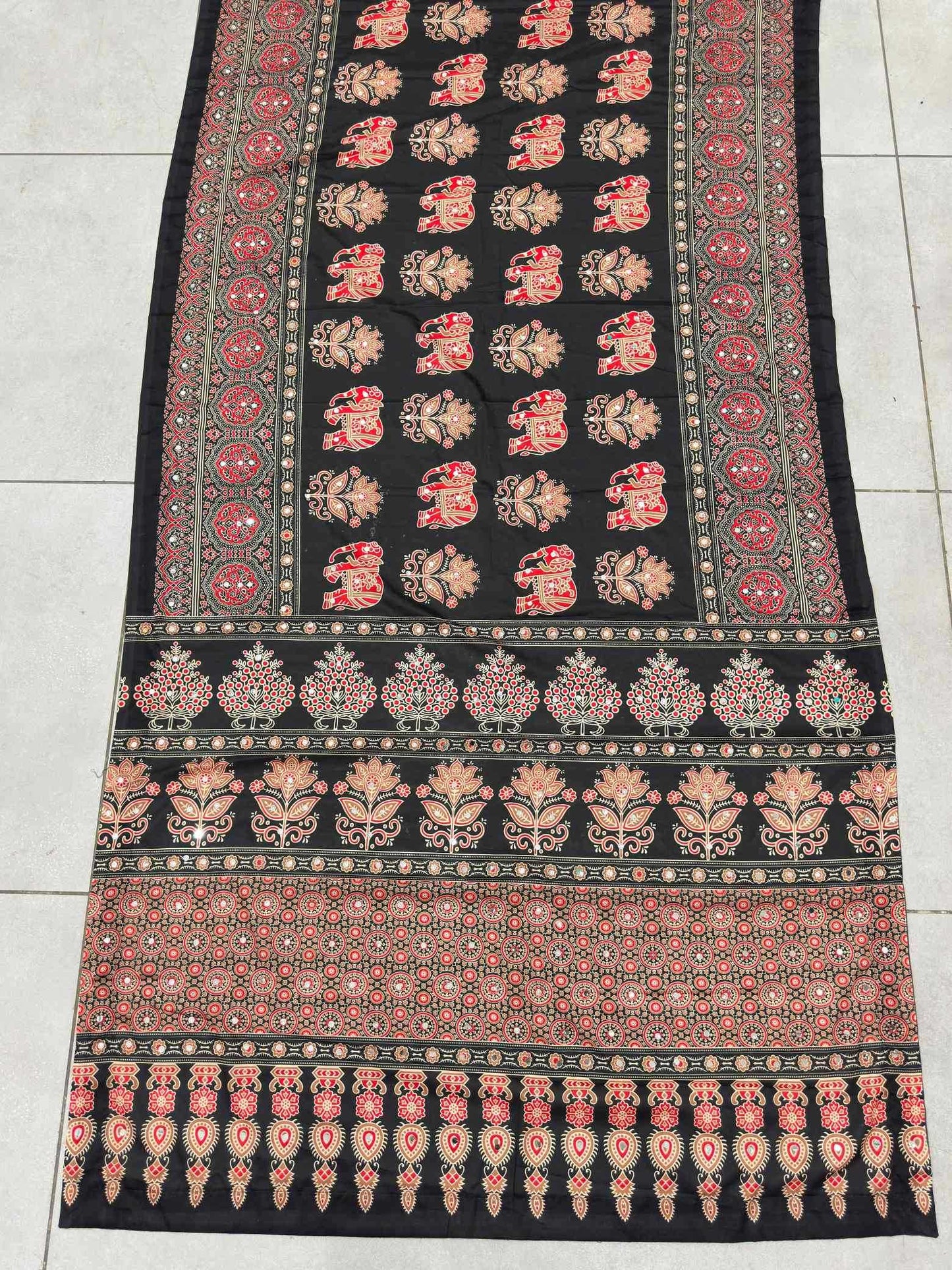 Printed Silk Saree