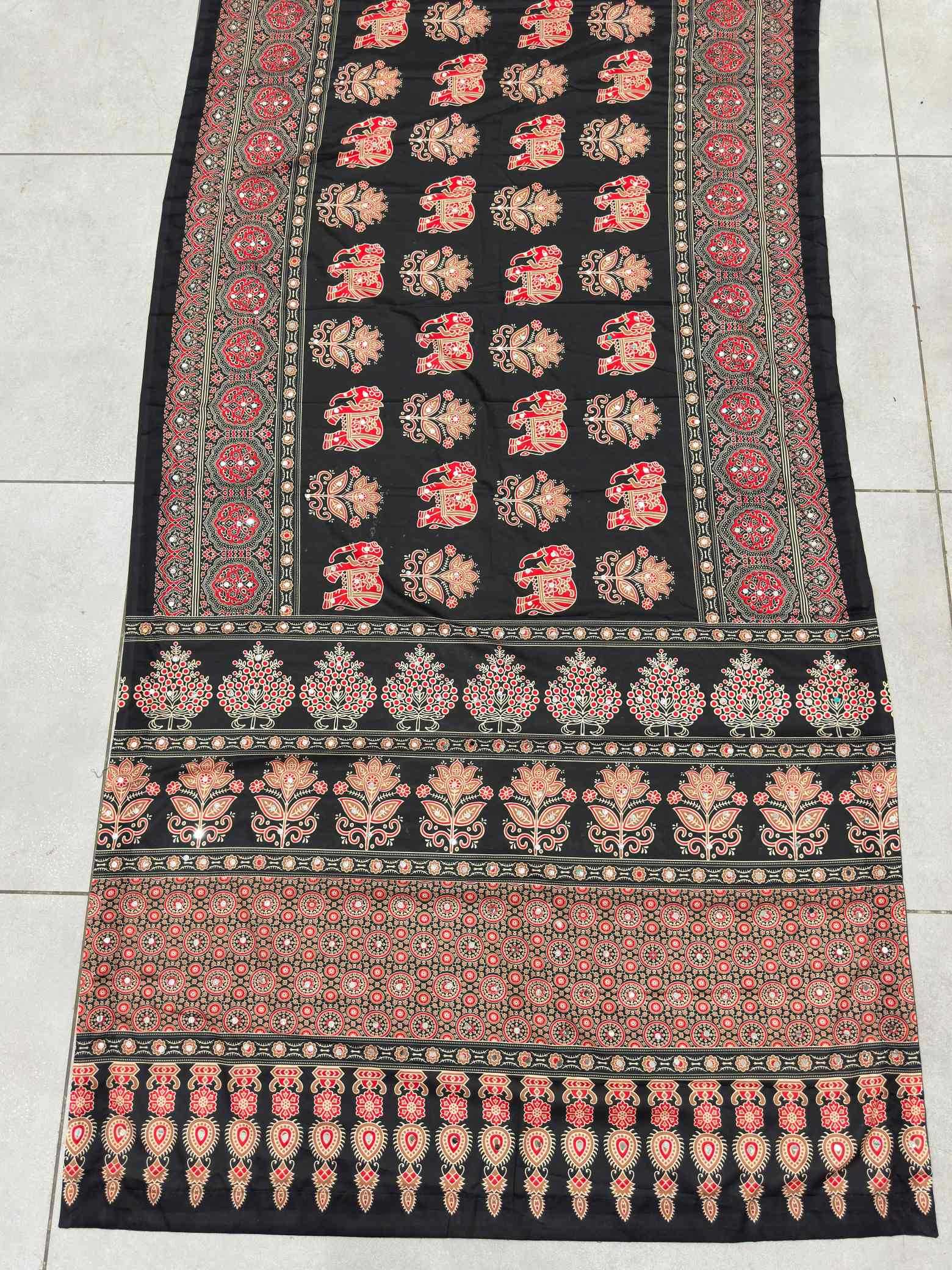 Printed Silk Saree