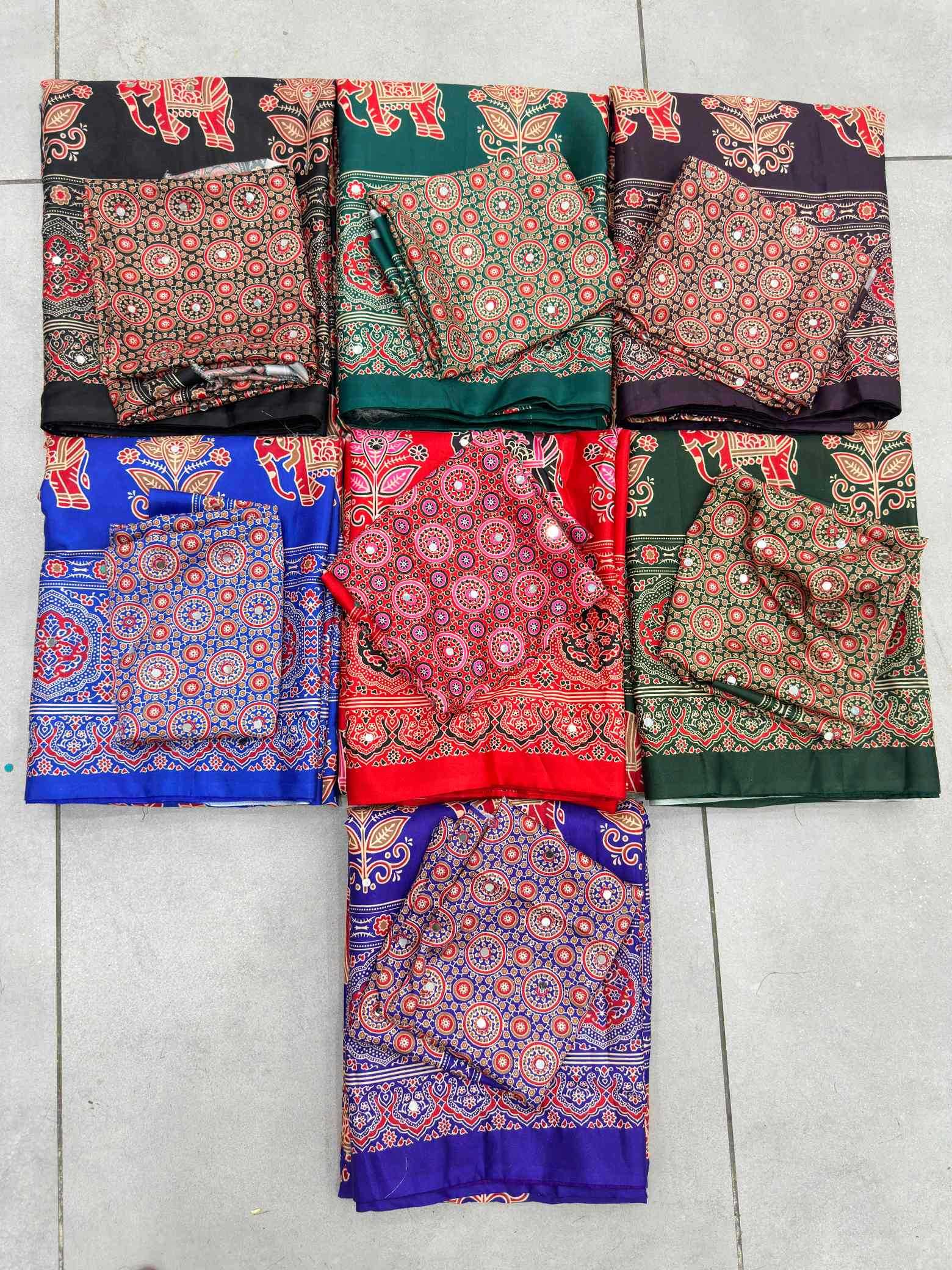 Printed Silk Saree
