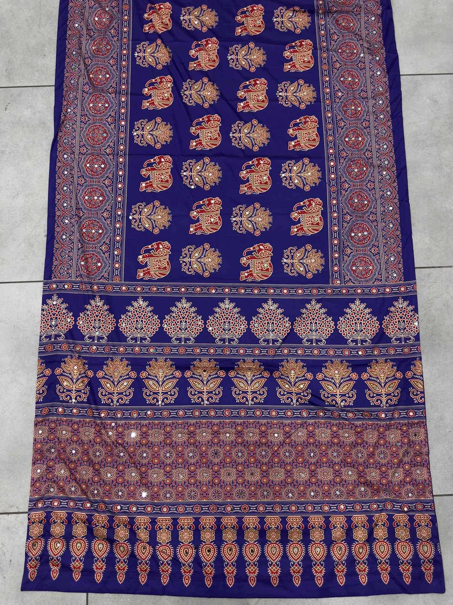 Printed Silk Saree