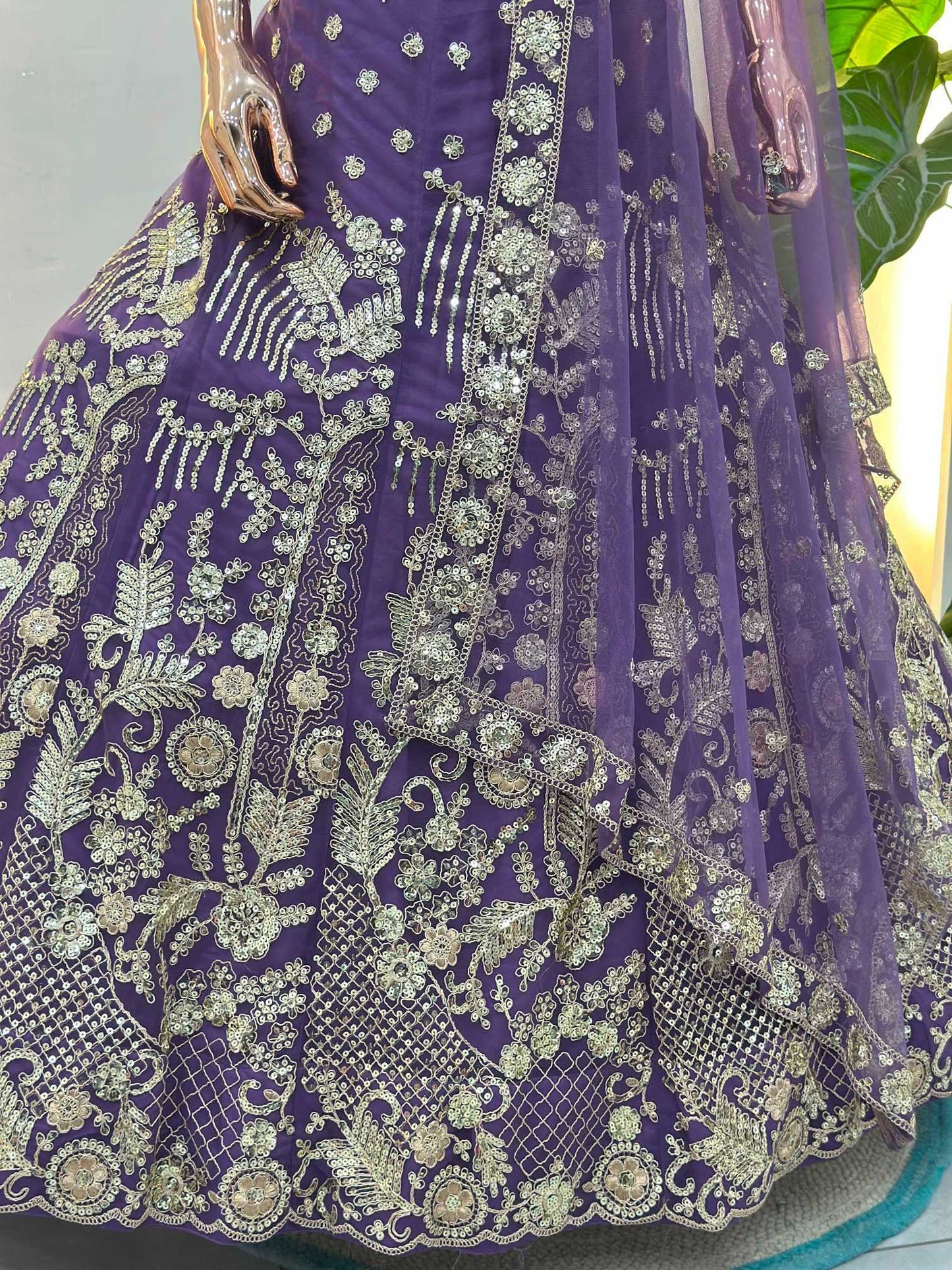 Net Fancy Lehenga