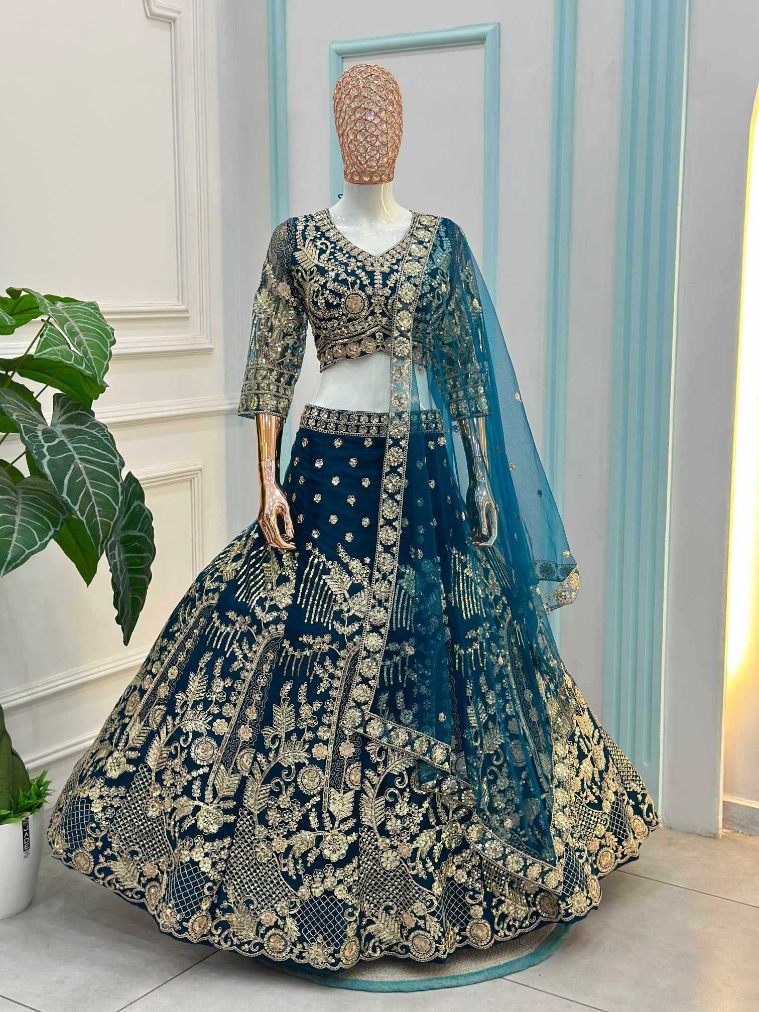 Net Fancy Lehenga