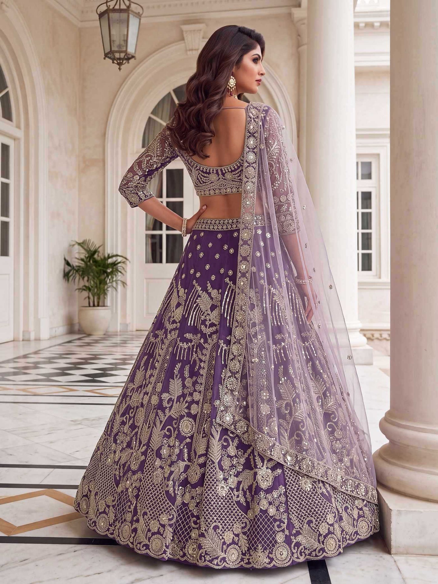 Net Fancy Lehenga