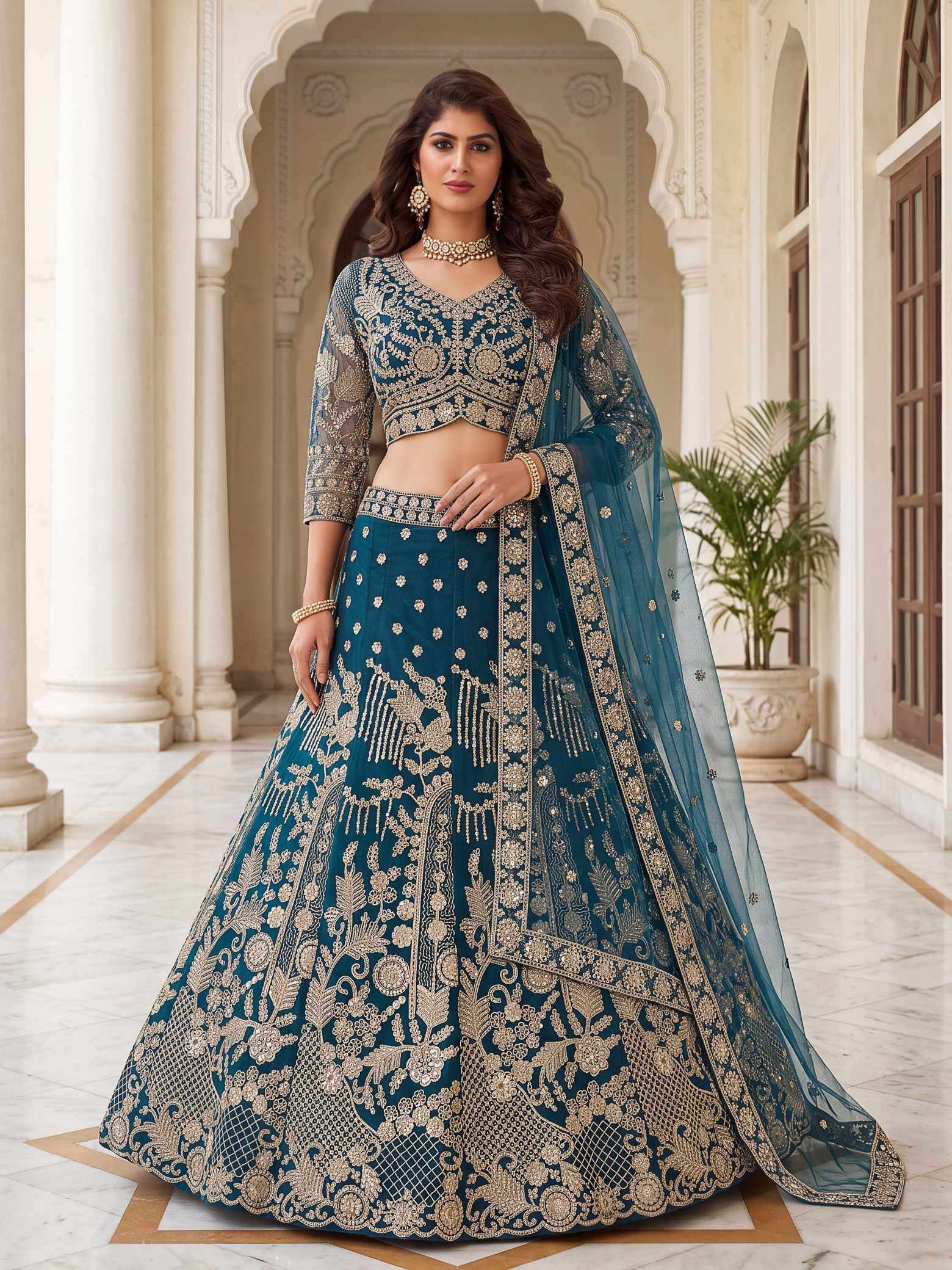 Net Fancy Lehenga