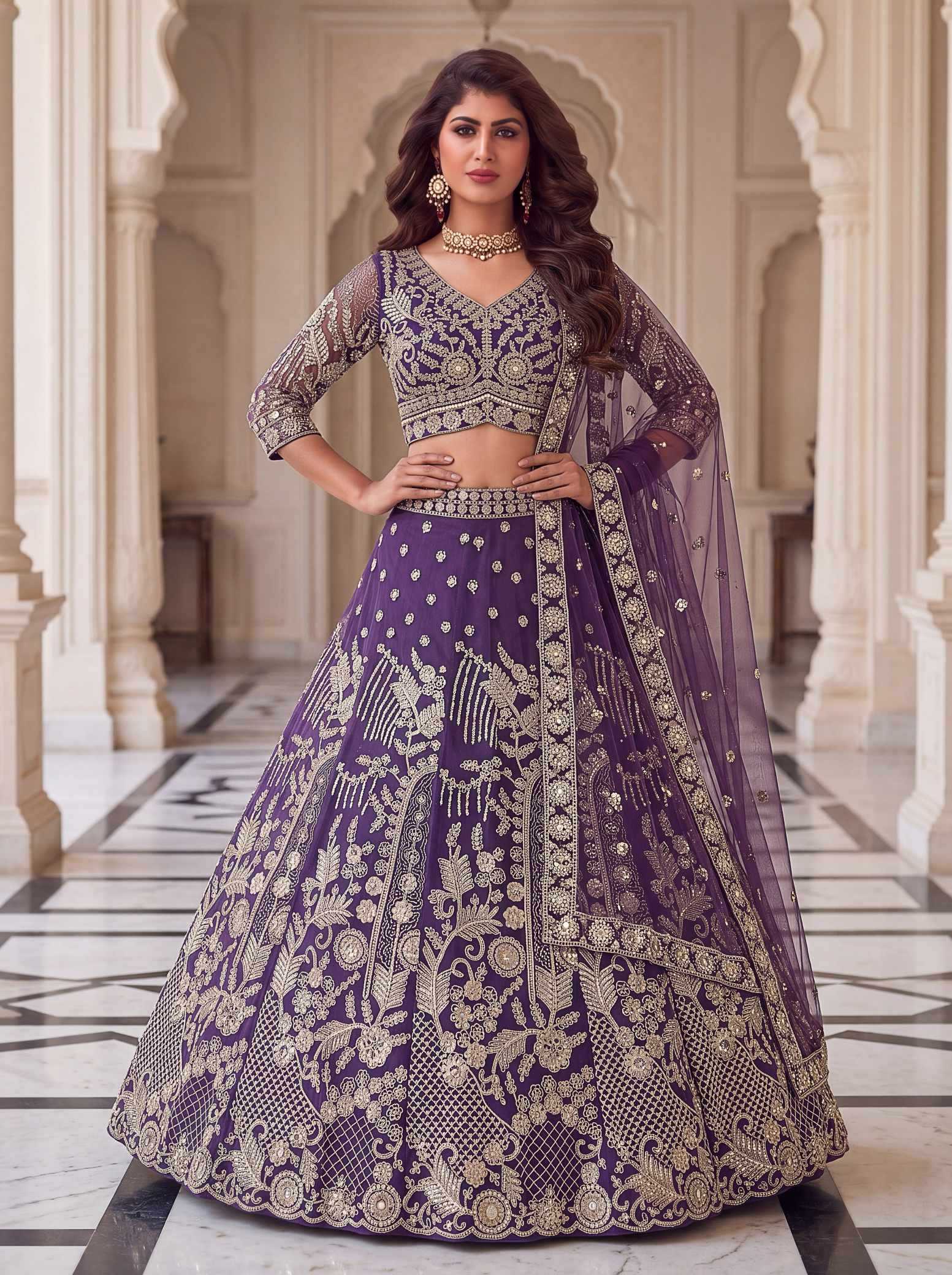 Net Fancy Lehenga