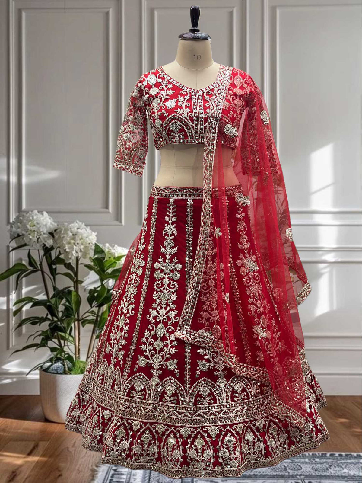 Net Designer Lehenga Choli