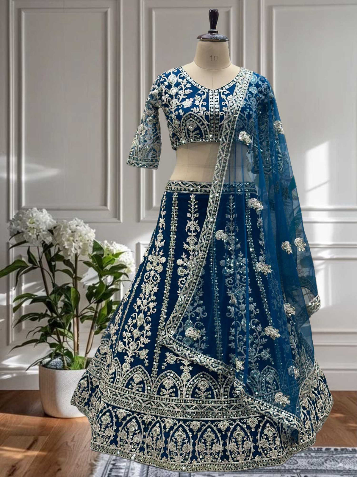 Net Designer Lehenga Choli