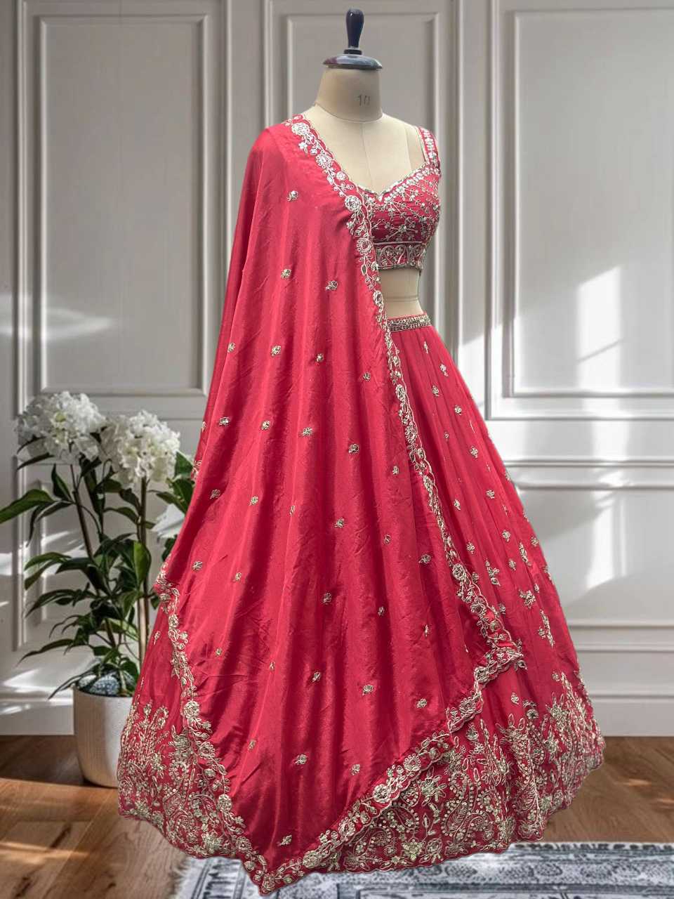 Chinon Embroidered Lehenga