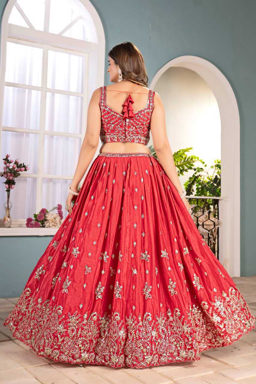 Chinon Embroidered Lehenga