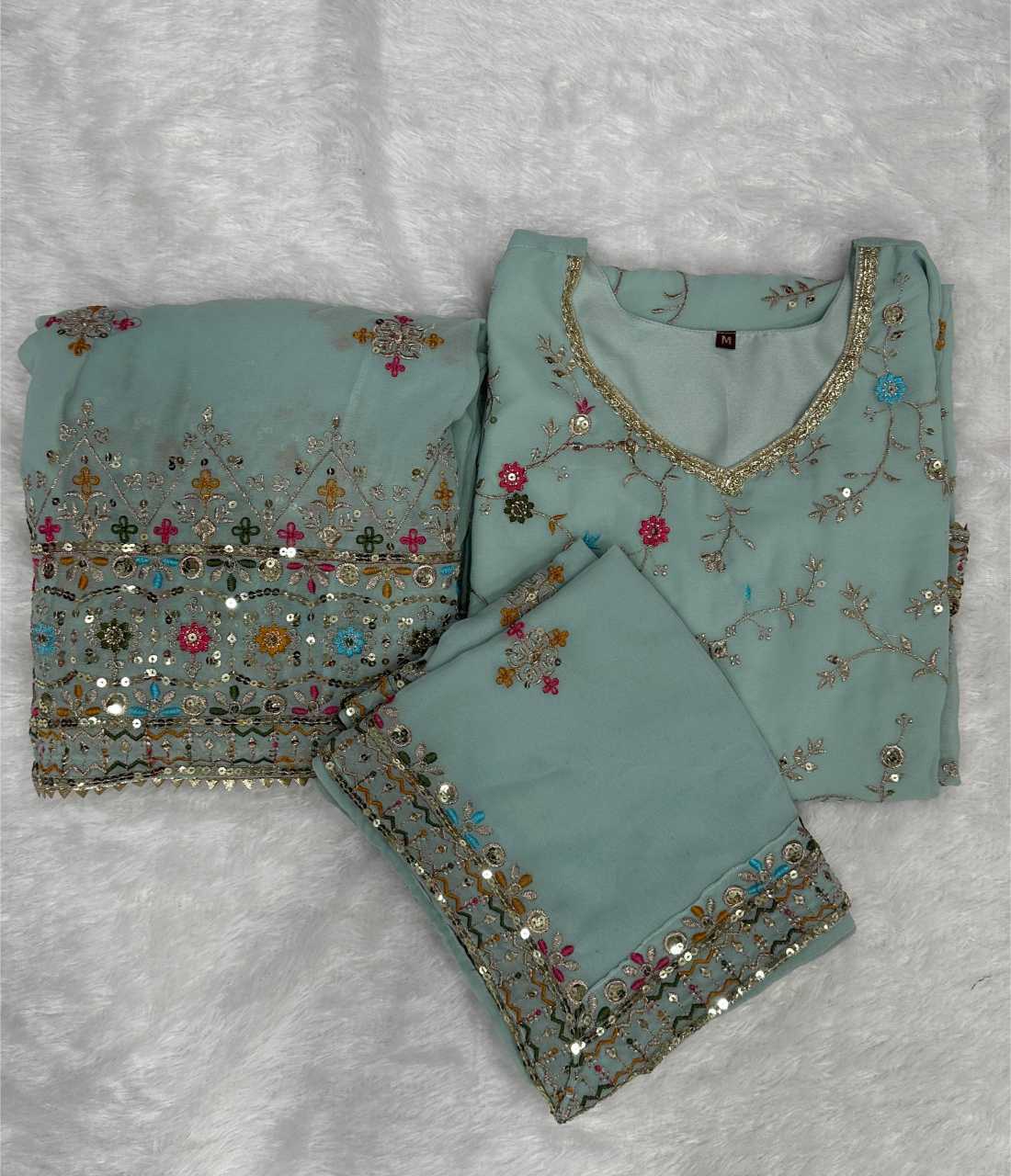 Faux Georgette Fancy Kurti