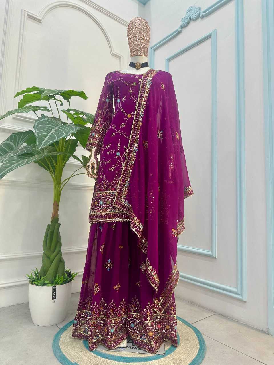 Faux Georgette Fancy Kurti