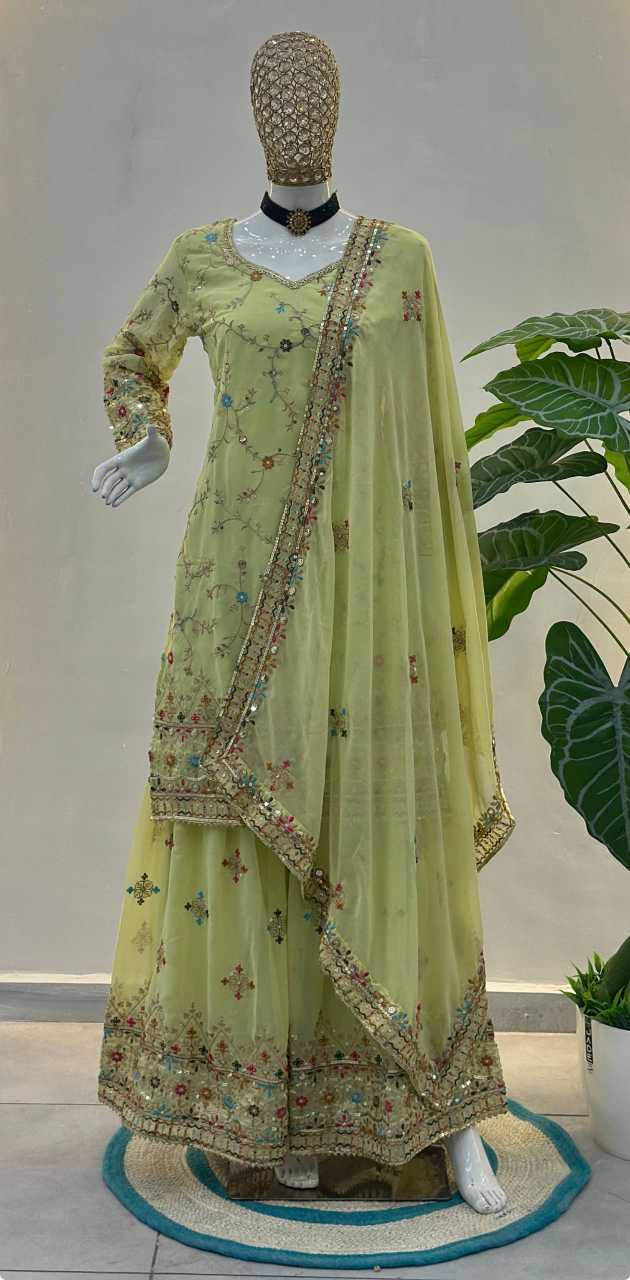 Faux Georgette Fancy Kurti