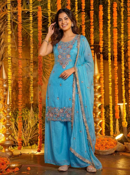 Soft Silk Designer Suit