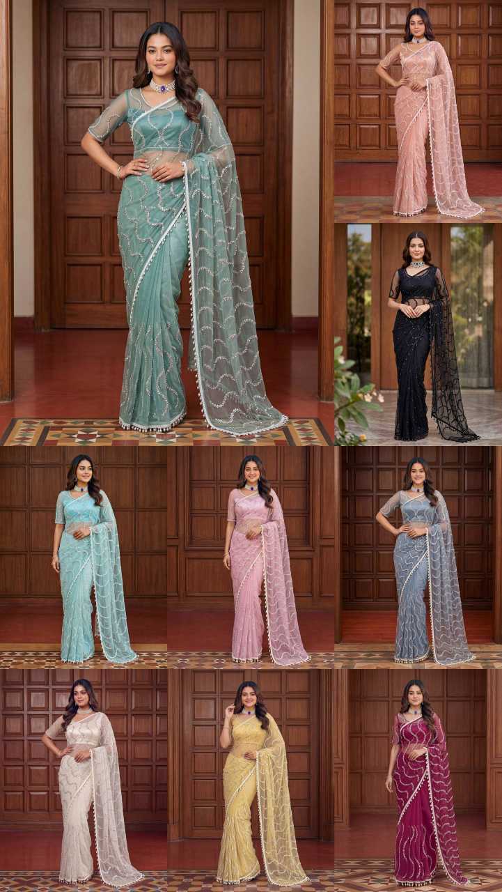 Net Saree