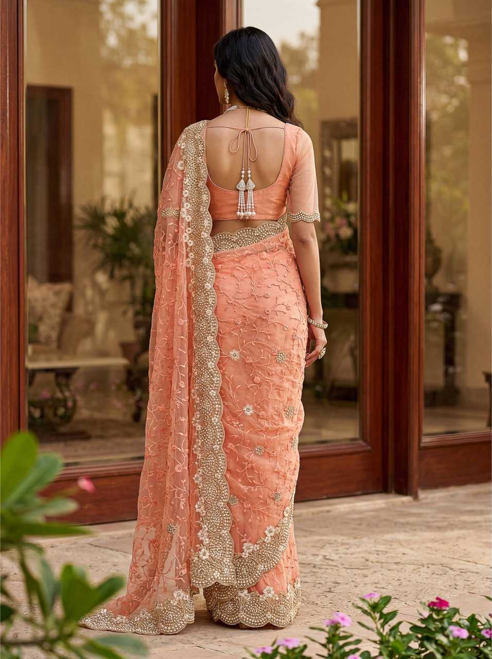 Net Saree
