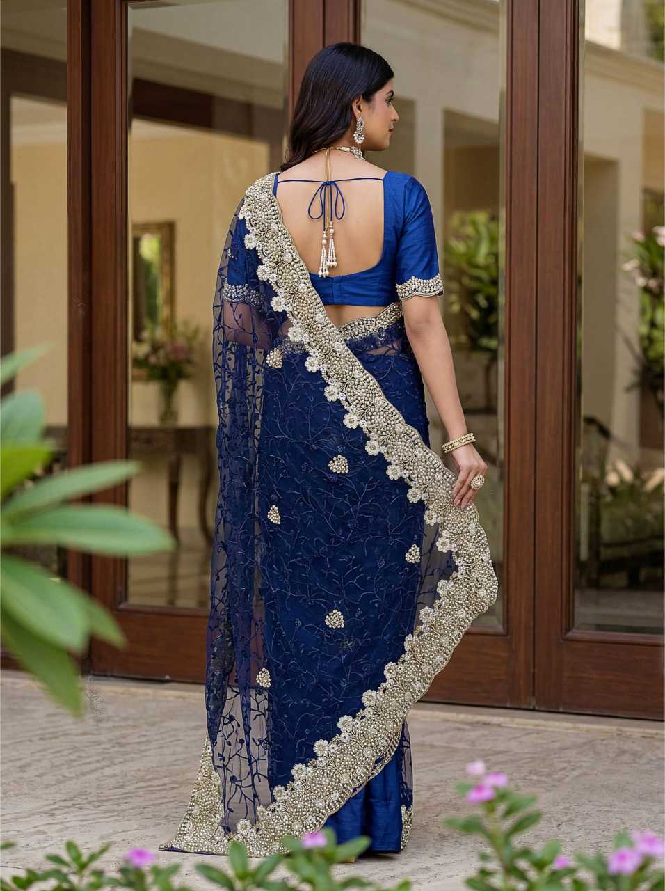 Net Saree