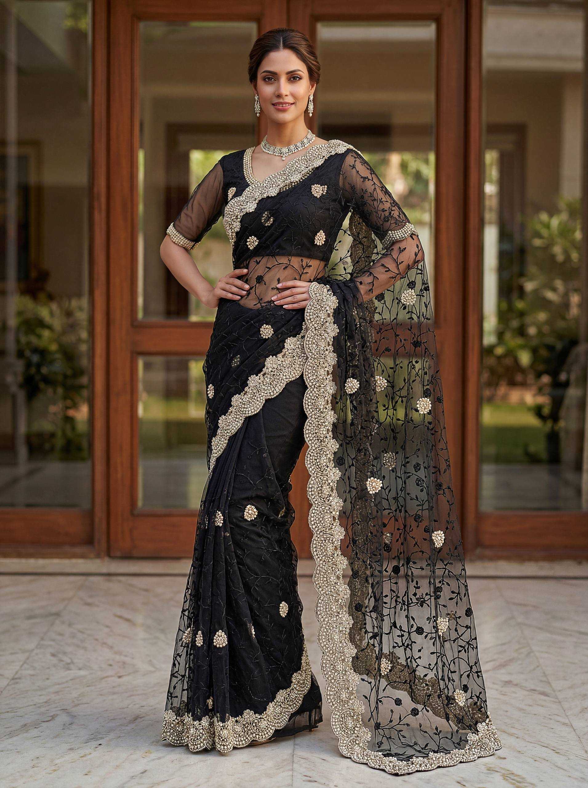 Net Saree