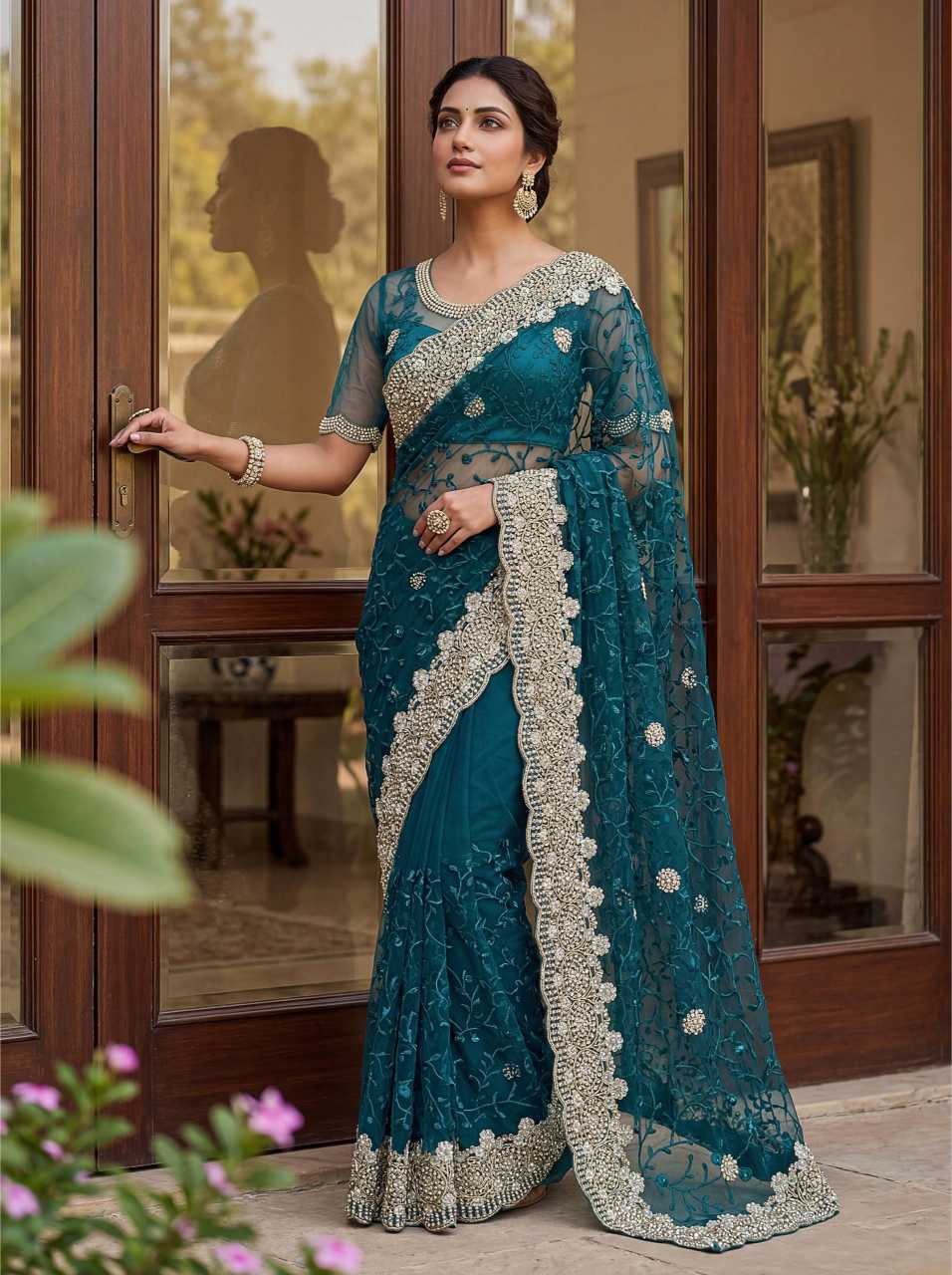 Net Saree