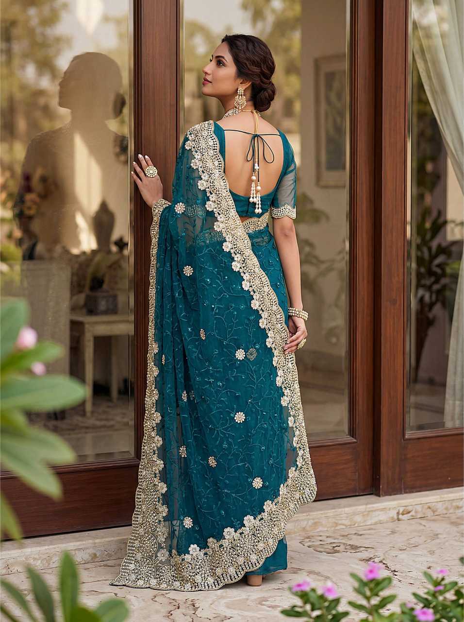 Net Saree