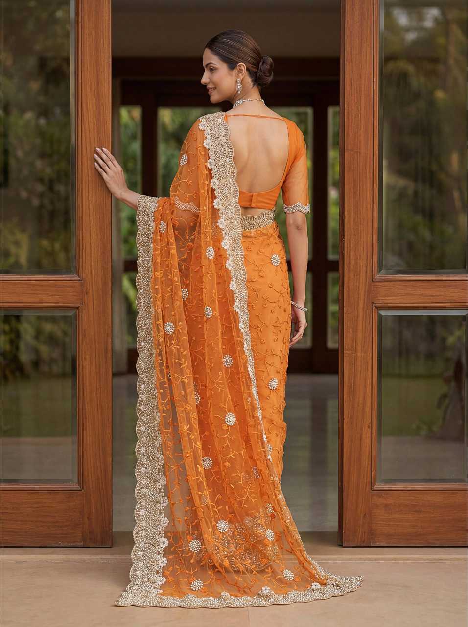 Net Saree