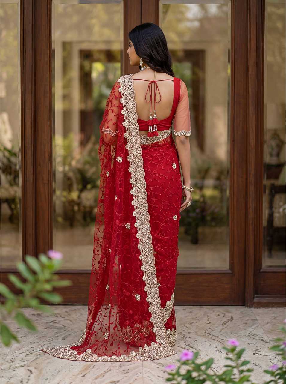 Net Saree