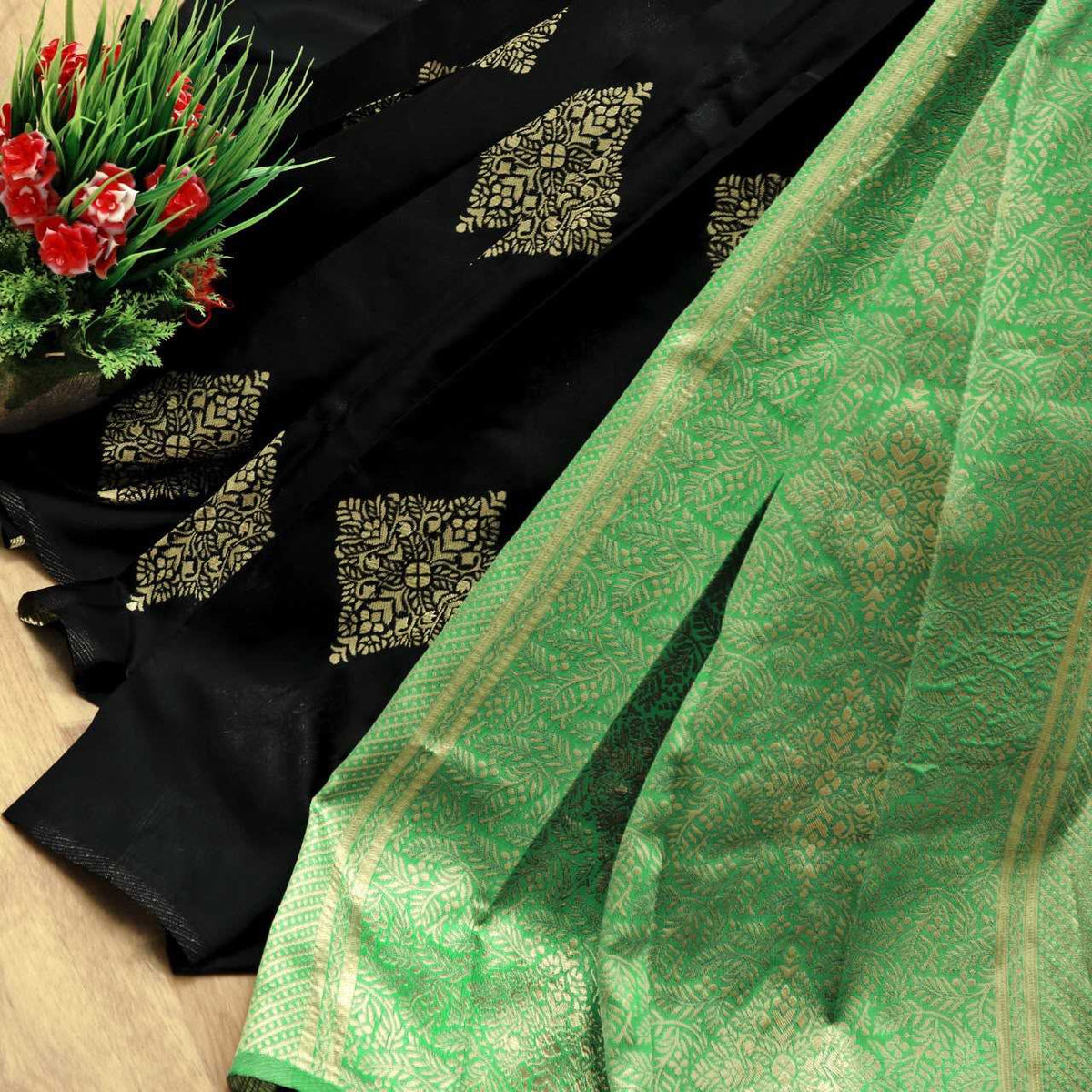 Lichi Silk Soft Saree 1066